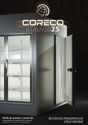 Portada catálogo Coreco cámaras frigoríficas