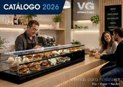 Portada catálogo Vitrinas Gómez 2026